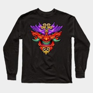 Oni Mask Long Sleeve T-Shirt